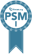 Professional Scrum Master I PSM Logo